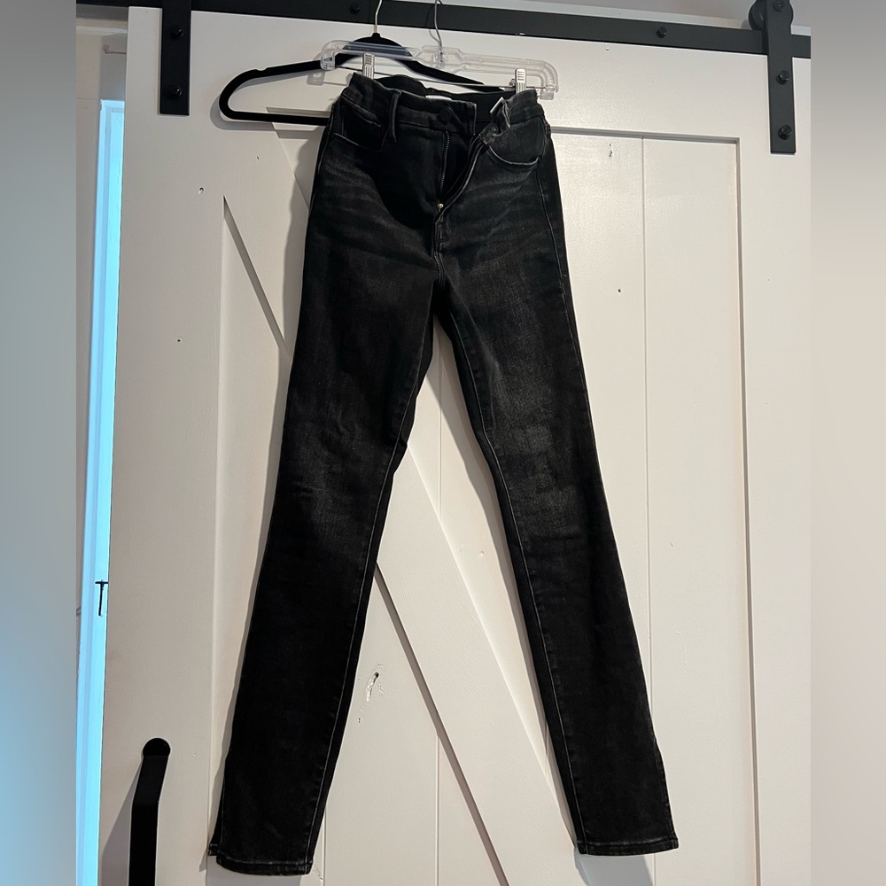 Black good American jeans